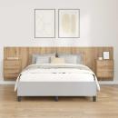 ARDEBO.de - Kopfteil mit Schrank 3 pcs Artisan-Eiche Holzwerkstoff