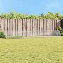 Hasenkäfig Silber 215 x 100 x 85 cm Verzinkter Stahl