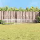 Hasenkäfig Silber 400 x 78 x 78 cm Verzinkter Stahl