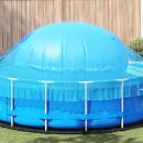 ARDEBO.de - Poolkissen für Aufstellpools Blau Ø 400 cm PVC