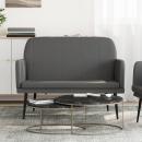 ARDEBO.de - Sitzbank Grau 107x80x81 cm Kunstleder