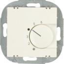 ARDEBO.de OPUS 55 Raumtemperaturregler Öffner, polarweiß-seidenmatt (512.998.66)