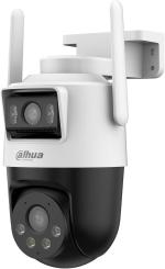 ARDEBO.de Dahua Picoo Dual D1 4G 6MP Intelligente 3+3 MP 4G/LTE-Überwachungskamera mit Schwenk- & Neigefunktion, zwei Objektiven und Auto-Verfolgung (DH-SD-P3D-3F-PV-4G-0400B-EUR)