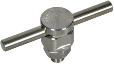 ARDEBO.de Dehn KSV 200 10 FER V2A KS-Verbinder NIRO 200kA für Rd 10mm einteilig mit Federring (301209)