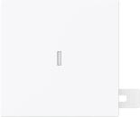 ARDEBO.de Busch-Jaeger 1789 NWD-44M Wippe für Schalter/Taster, Busch-art linear®, einteilig, transparente Kalotte, studioweiß matt (2CKA001751A3410)