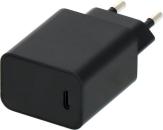 ARDEBO.de Brennenstuhl USB C Ladegerät 20W Power Delivery (Eurostecker Typ C, inklusive 1m USB C auf USB C Kabel, USB C Lade-Netzteil), schwarz (1172640083)