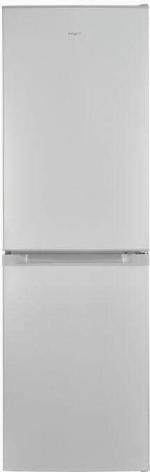 ARDEBO.de Exquisit KGC195-65-NF-330E Stand Kühl-Gefrierkombination, 48,5 cm breit, 193 L, NoFrost, silber