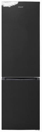 ARDEBO.de Exquisit KGC265-70-NF-040C Stand Kühl-Gefrierkombination, 54,5 cm breit, 253 L, NoFrost, inoxlook-az