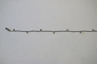 ARDEBO.de - String Lite®QF+, 120 LED 20M warm weiß, schwarzes Kabel,