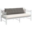 Rückenkissen Hellgrau 160 x 50 cm Cordstoff