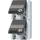 ARDEBO.de Jung 822NAWSL SCHUKO Zweifach-Steckdose, 16 A, 250 V ~