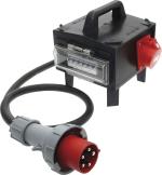 ARDEBO.de - Vollgummi-Verteiler Gütersloh Tragegriff, 2m Zul.5G16qmm 63A