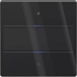 ARDEBO.de Theben iON 102 KNX G BK Glas-Tastsensor 2-fach, mit integriertem Temperatursensor, Data Secure, schwarz (4969292)