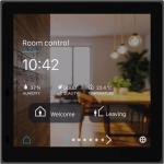 ARDEBO.de Theben iONprime CP 4 KNX Raumcontroller mit integriertem Temperaturregler, Luftfeuchtigkeit, Näherung und Helligkeit, Touch-Display, bis zu 48 Funktionen auf 6 Seiten, Touchscreen (individuell konfigurierbar), Unterputz (UP) (4969300)