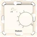 ARDEBO.de Theben RAMSES 746 S Raumthermostat elektronisch, Unterputz (UP), Temperaturregelung über Stellrad, externe Temperaturabsenkung möglich, Schalter Ein/Aus (7460300)