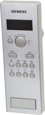 ARDEBO.de Bosch Siemens 00745552 Bedienblende, Edelstahl