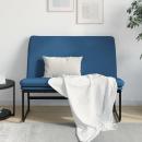 ARDEBO.de - Sitzbank Blau 100x75x76 cm Stoff