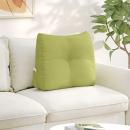 ARDEBO.de - Rücken Kissen Hellgrün 60 x 24 x 50 cm Stoff