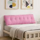 ARDEBO.de - Rückenkissen Rosa 160 x 19 x 50 cm Stoff