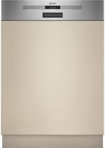 ARDEBO.de Neff S145HTS06E N50 Teilintegrierter Geschirrspüler, 60 cm breit, 13 Maßgedecke, AquaStop, 6 Programme, HomeConnect, Gebürsteter Stahl