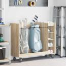 ARDEBO.de - Golf Schrank Mit Rad Uni Sonoma-Eiche 65 x 45 x 98 cm
