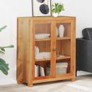 ARDEBO.de - Schrank mit Regal mit Tür Braun 80 x 35 x 95 cm Holzwerkstoff