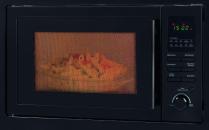 ARDEBO.de Bomann MWG 2216 H EB Einbau Mikrowelle, 900 W, 25 L, 5 Leistungsstufen, mit Grill und Heißluft, schwarz