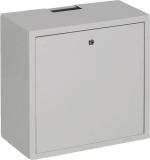ARDEBO.de Braun Telecom IS 44-LB Schrank 400x400x200 mit Schloss, grau (IS44LB/X18)