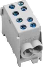 ARDEBO.de Hager KH35L Hauptleitungsabzweigklemme 1-polig, HAKL, 2x35mm² - 2x25mm², IP20, Farbe: Grau