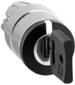 ARDEBO.de Schneider Electric ZB4BG3 Harmony XB4, Schlüsselschalter, Frontelement, Metall, 22mm, 3 Stellungen, rastend, schwarz