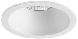 Brumberg LED-Einbaudownlight 230 V AC, 50 Hz, 6 W, 38°, 3.000 K, rund, starr, weiß struktur (12650173)