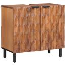 ARDEBO.de - Waschbeckenschrank Uni Braun
