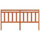 Kopfteil mit Kopfteil Wachsbraun 185,5 x 100 cm