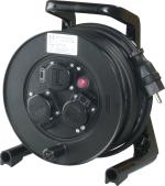 ARDEBO.de - JumboXS-Kabeltrommel 25m H07RN-F 3G1,5 qmm schwarz