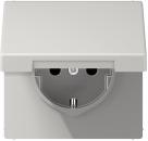 ARDEBO.de Jung LS1520KIKLLG SCHUKO Steckdose, 16 A 250 V, LS 990, lichtgrau