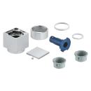 ARDEBO.de GROHE Aquadimmer Absperrgriff, eckig, für Thermostat-Fertigmontagesets, inklusive Kappe, chrom (49092000)