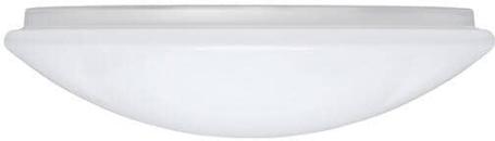 ARDEBO.de Floulite Weiler Runde, flache Wand- und Deckenleuchte mit LED-Technik, 3000lm, 24W, weiß (76113450)