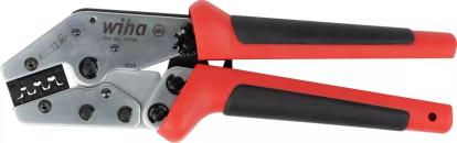 ARDEBO.de Wiha Z62101006SB Crimpwerkzeug für MC4-Verbinder, 2,5-6 mm², schwarz/rot (45796)