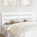 Kopfteil mit Kopfteil Weiß 180 cm Holzwerkstoff