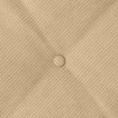 Rückenkissen Grau-Grün 180 x 50 cm Cordstoff