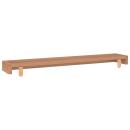 Wandregale 2 Stk. 90x15x4 cm Massivholz Teak