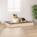 Hundebett 91,5x64x9 cm Massivholz Kiefer