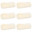 ARDEBO.de - Wohndecken 6 Stück Creme 200 x 150 cm Fleece