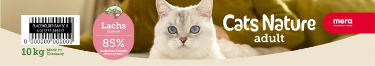 ARDEBO.de Mera Cat Nature Adult Lachs 10kg