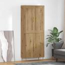 ARDEBO.de - Highboard Artisan-Eiche 69,5 x 34 x 180 cm Holzwerkstoff