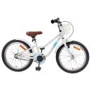 ARDEBO.de - Kinderfahrrad 20 Zoll für 6-11 Jahre alt Weiß