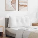 ARDEBO.de - Rücken Kissen Weiß 100 x 24 x 50 cm Stoff