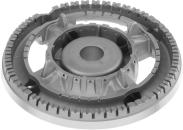 ARDEBO.de Bosch Siemens 00600733 Brennerkopf, Brennerkranz wok d=127mm, kein Standard, Aussparung TE und ZK