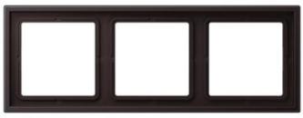 ARDEBO.de Jung LSZAL983BFD Rahmen, 3fach, dark