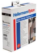ARDEBO.de Hellermann HIS-24/8-PO-X-CL Warmschrumpfschlauch, 3m, 3:1, transparent (308-32403)
